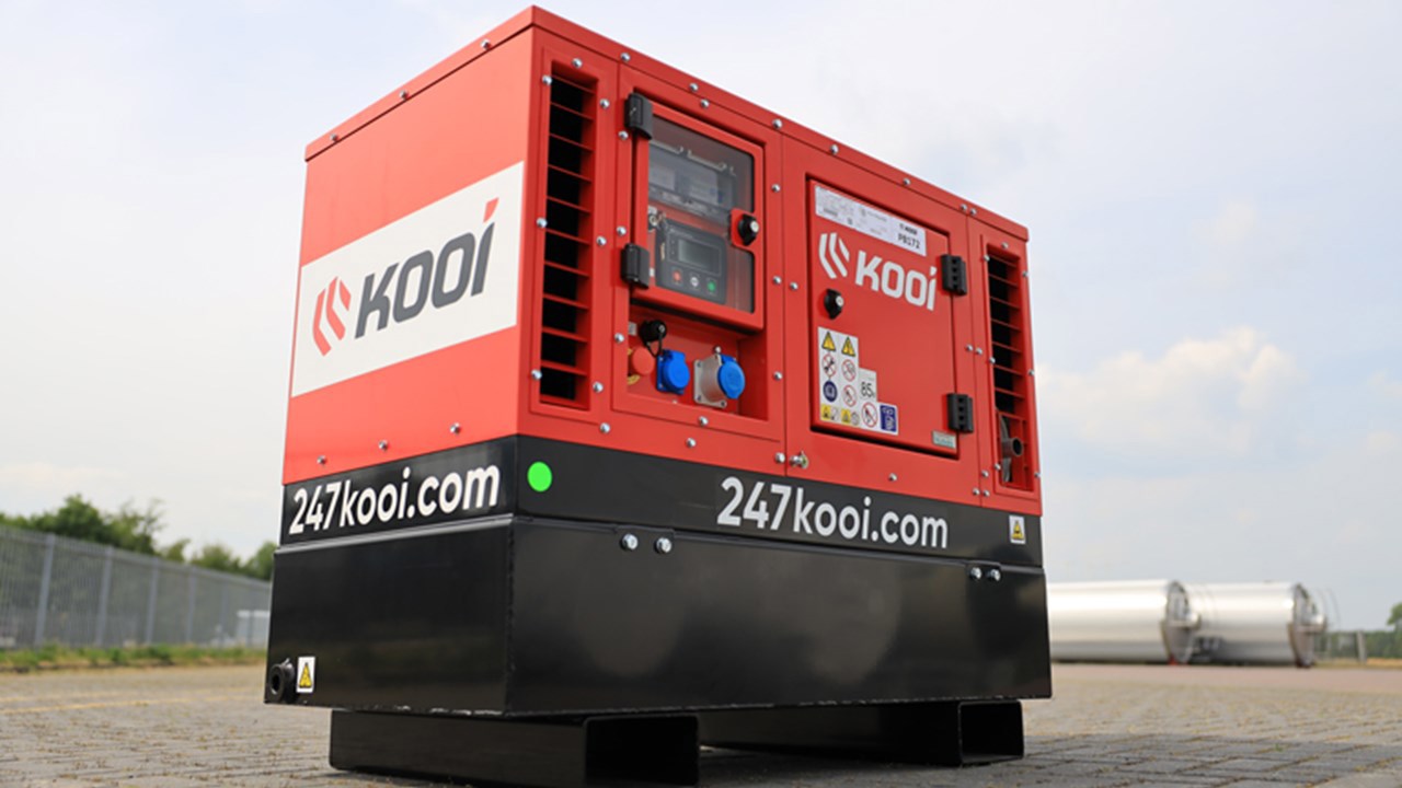 Gesamtansicht Der Mobilen Powerbox Von Kooi